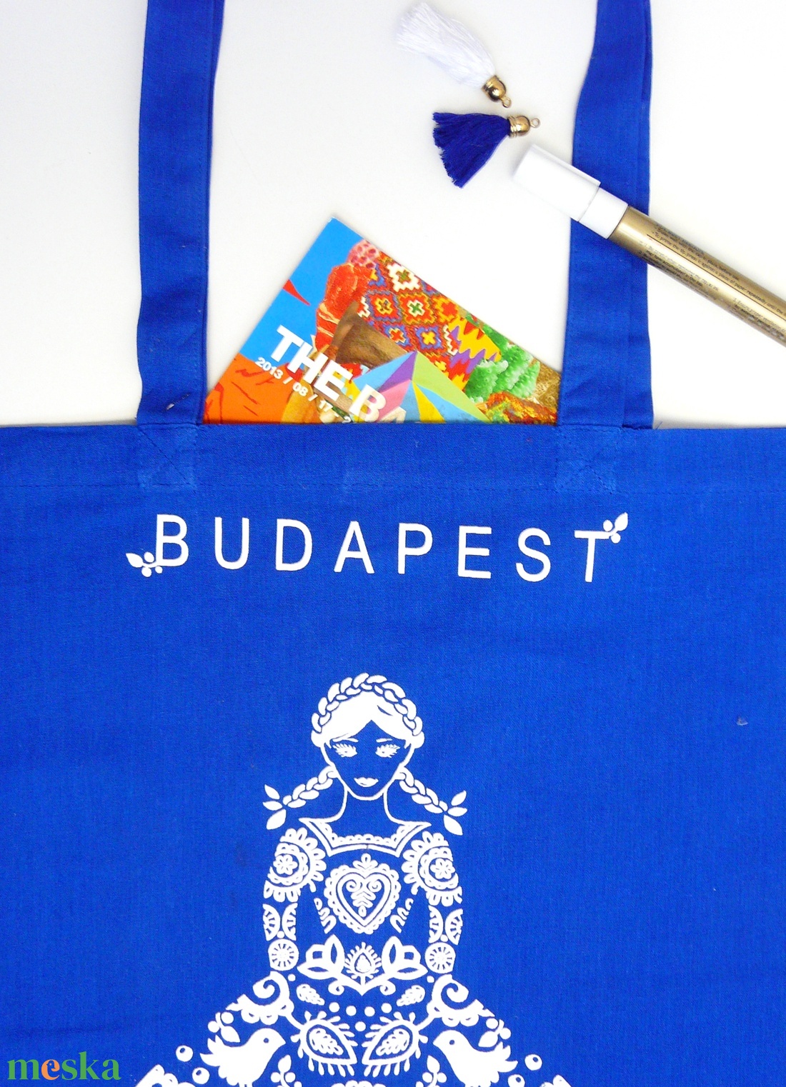 'Menyecske' -Budapest shoppingoló, bevásárló táska- tintakék - táska & tok - bevásárlás & shopper táska - shopper, textiltáska, szatyor - Meska.hu 'Menyecske' -Budapest shoppingoló, bevásárló táska- tintakék - táska & tok - bevásárlás & shopper táska - shopper, textiltáska, szatyor - Meska.hu