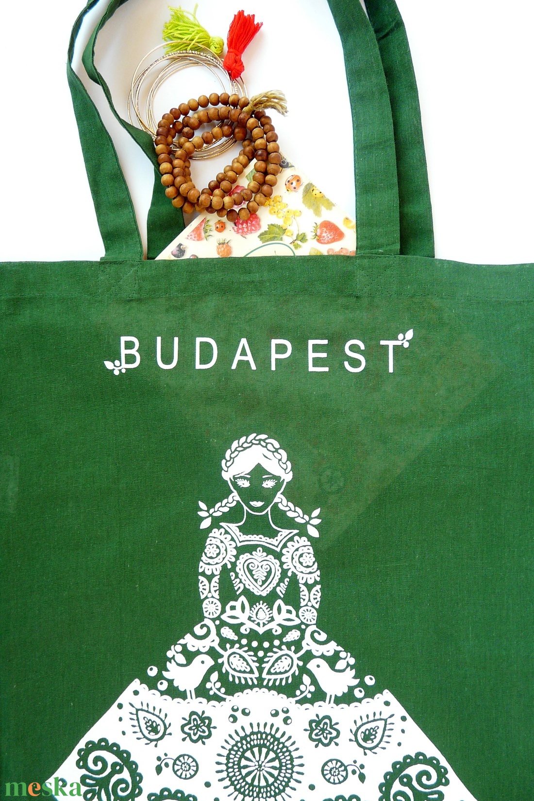 'Menyecske' -zöld- Budapest shoppingoló, bevásárló táska- fűzöld - táska & tok - bevásárlás & shopper táska - shopper, textiltáska, szatyor - Meska.hu 'Menyecske' -zöld- Budapest shoppingoló, bevásárló táska- fűzöld - táska & tok - bevásárlás & shopper táska - shopper, textiltáska, szatyor - Meska.hu