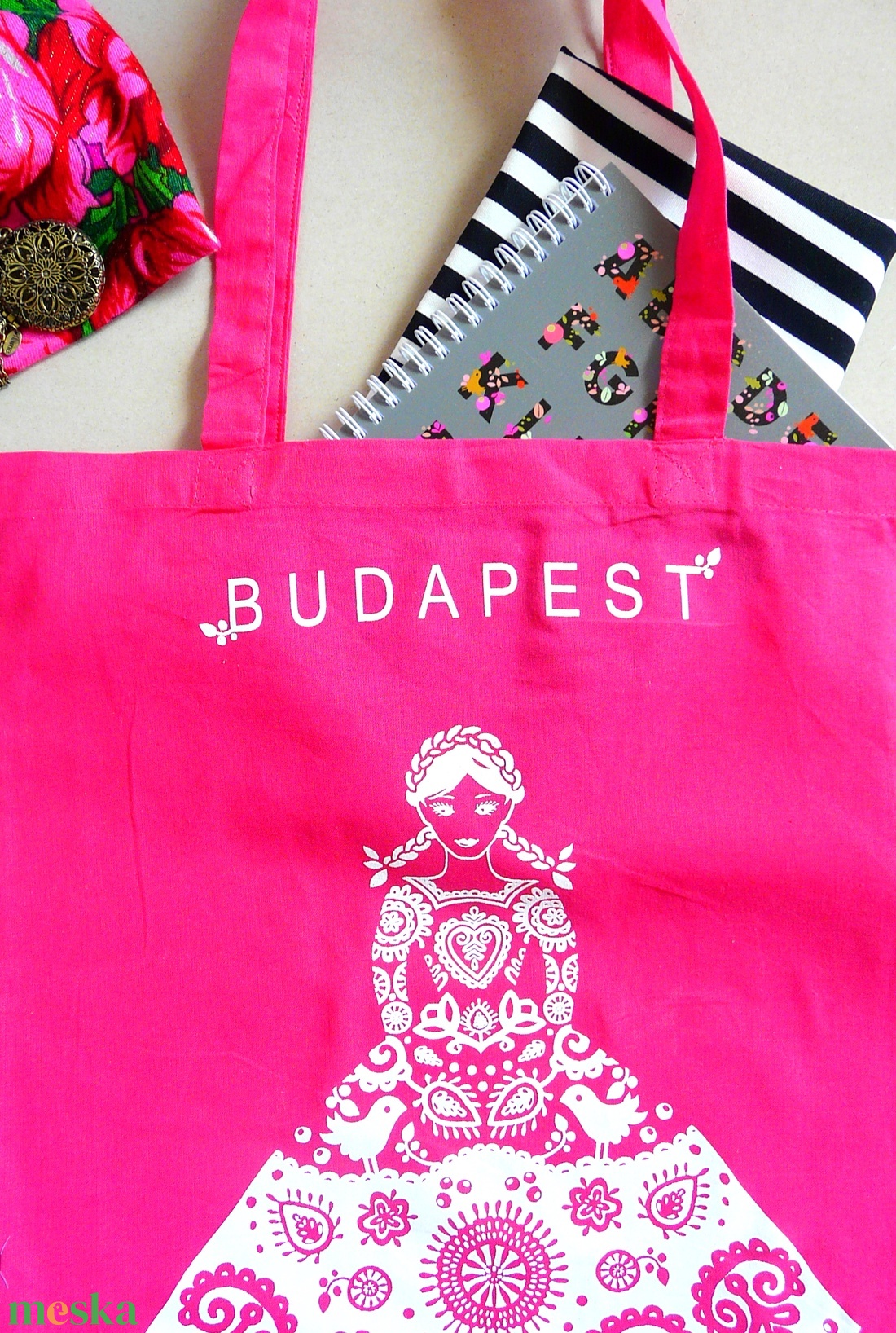 'Menyecske' -Budapest shoppingoló, bevásárló táska- pink - táska & tok - bevásárlás & shopper táska - shopper, textiltáska, szatyor - Meska.hu 'Menyecske' -Budapest shoppingoló, bevásárló táska- pink - táska & tok - bevásárlás & shopper táska - shopper, textiltáska, szatyor - Meska.hu