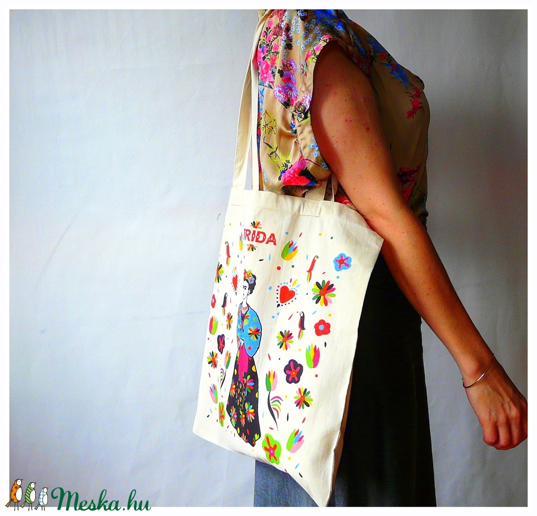 ' Frida' táska -natúr bevásárló/shoppingtáska /shopper  -  - Meska.hu