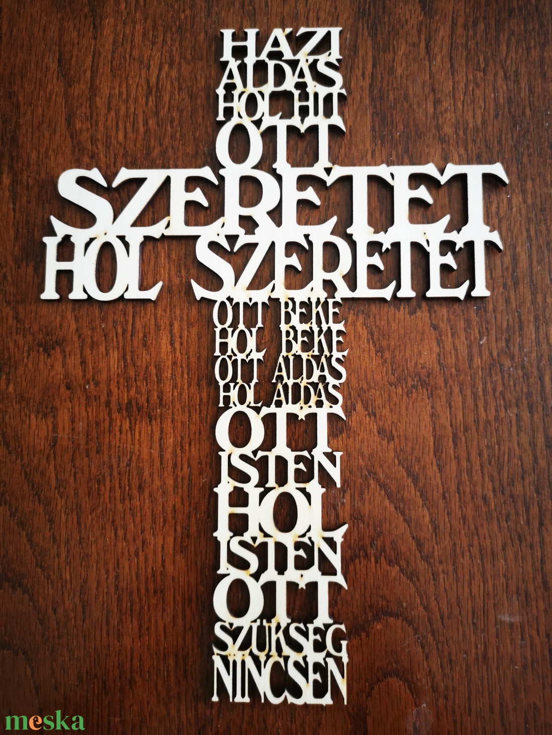 Házi áldás - otthon & életmód - dekoráció - fali és függő dekoráció - betű & név - Meska.hu Házi áldás - otthon & életmód - dekoráció - fali és függő dekoráció - betű & név - Meska.hu
