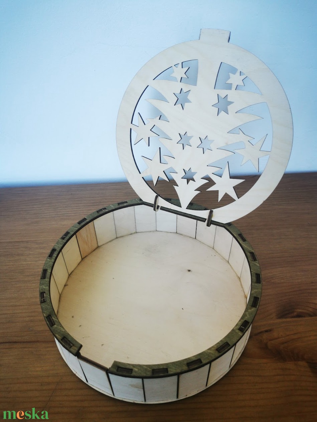 Karácsonyi sütis doboz - karácsony - adventi díszek - adventi asztaldísz - Meska.hu