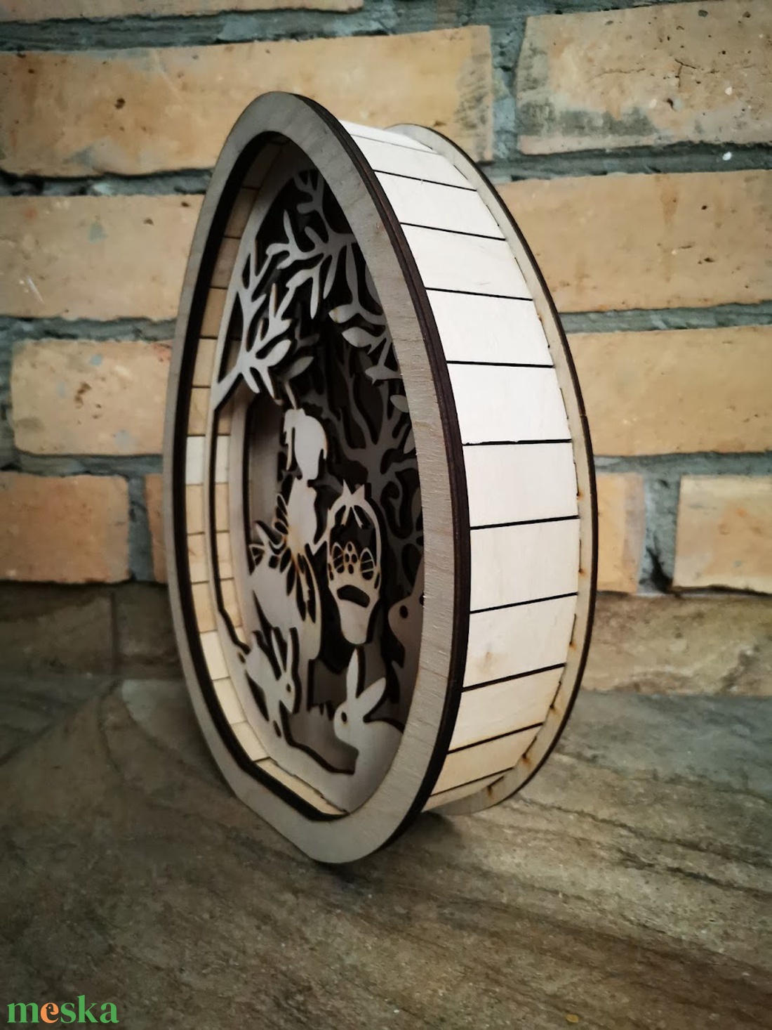 Húsvéti ledes asztaldísz  - otthon & életmód - dekoráció - asztal és polc dekoráció - asztaldísz - Meska.hu