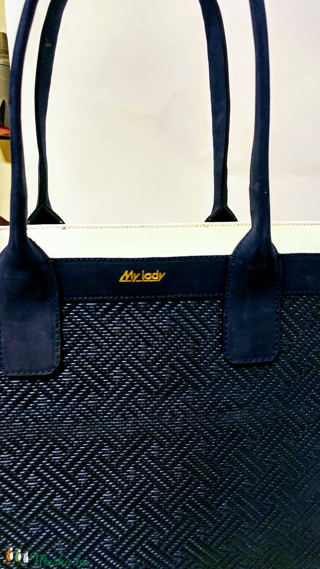  Alíz pakolós női táska. - táska & tok - kézitáska & válltáska - nagy pakolós táska - Meska.hu