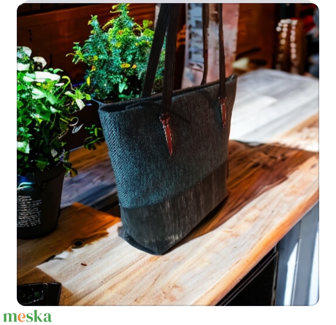 Női shopper bőr vászon táska - táska & tok - hátizsák - hátizsák - Meska.hu Női shopper bőr vászon táska - táska & tok - hátizsák - hátizsák - Meska.hu