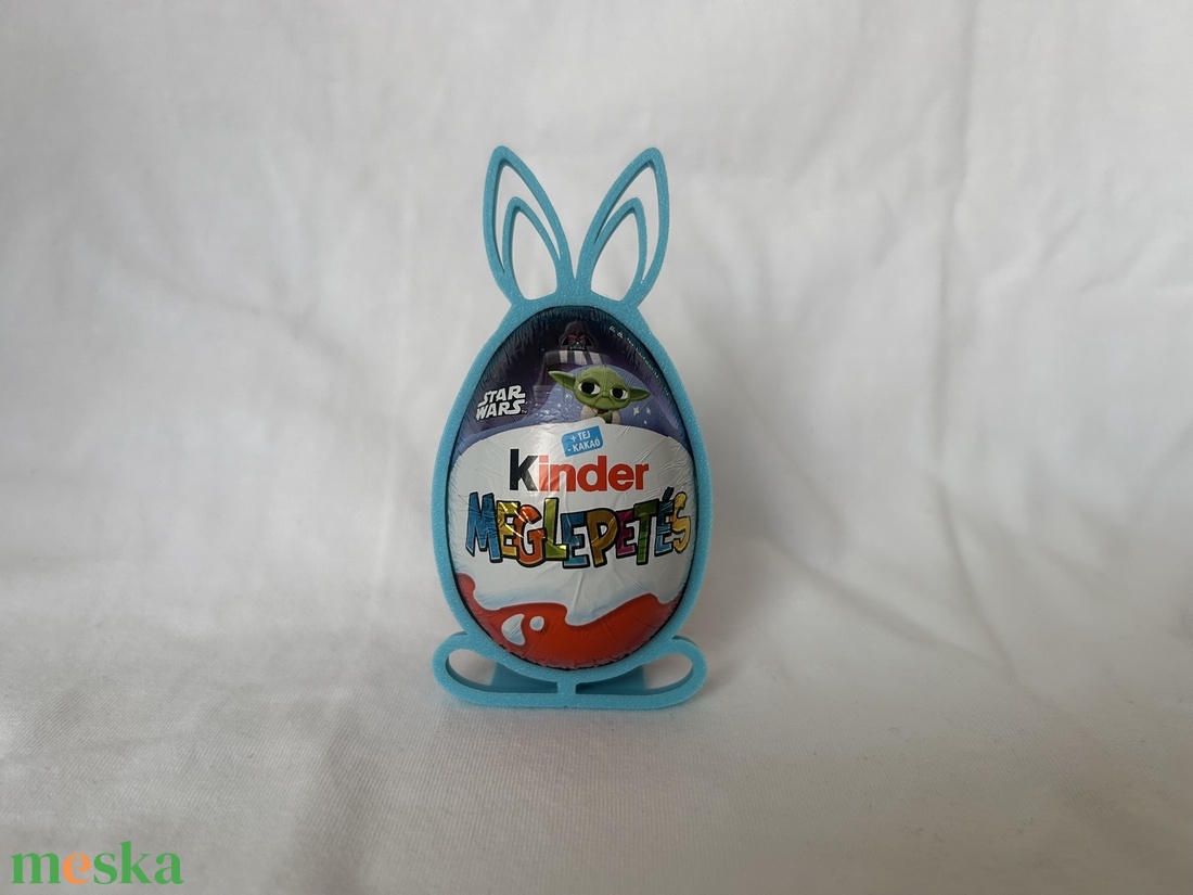 Nyuszi formájú csokitojás átadó - ünnepi díszek, dekorációk - húsvéti díszek és dekorációk - húsvéti ajándékátadó - Meska.hu