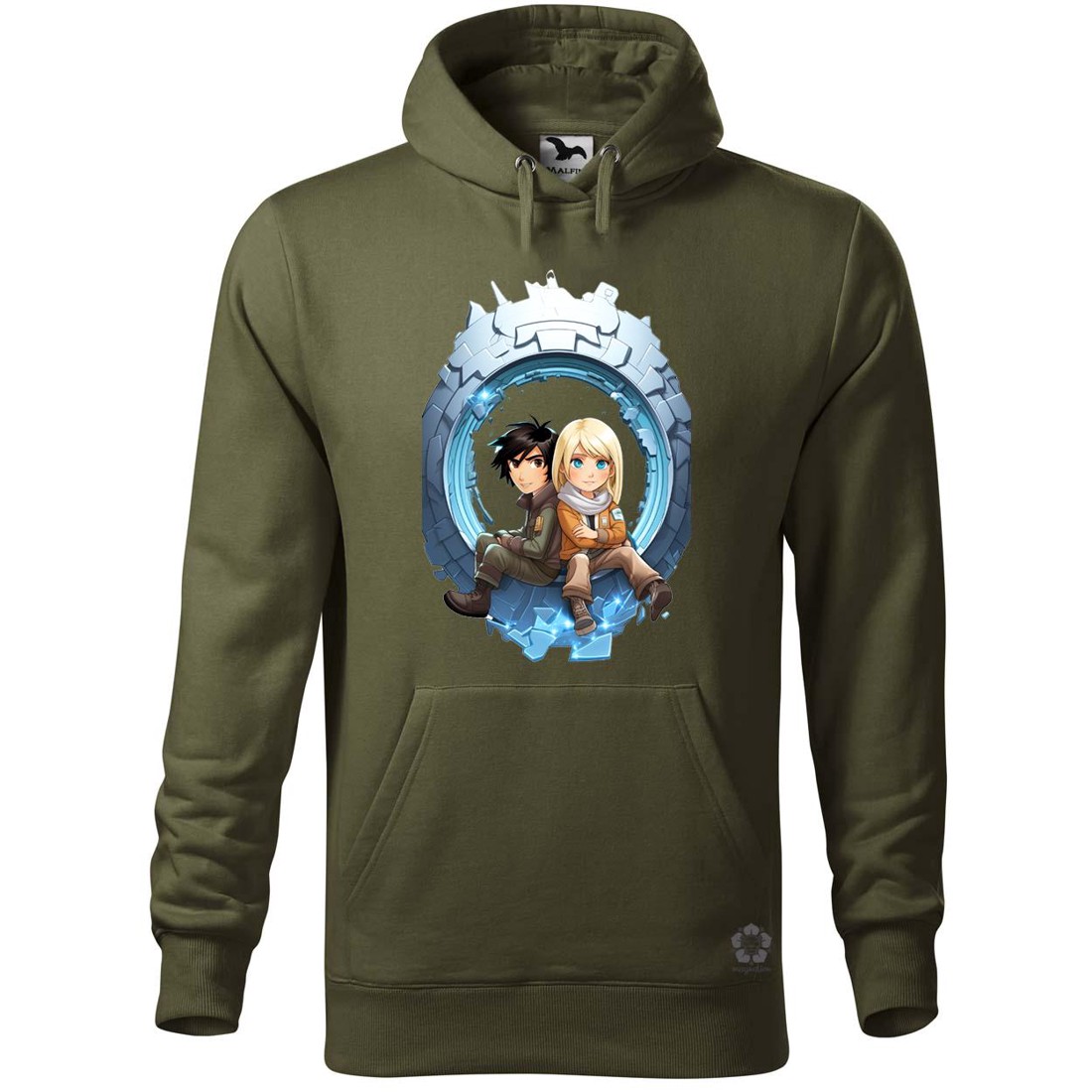 Anime Csillagkapu v2 - ruha & divat - férfi ruha - férfi pulóver - Meska.hu