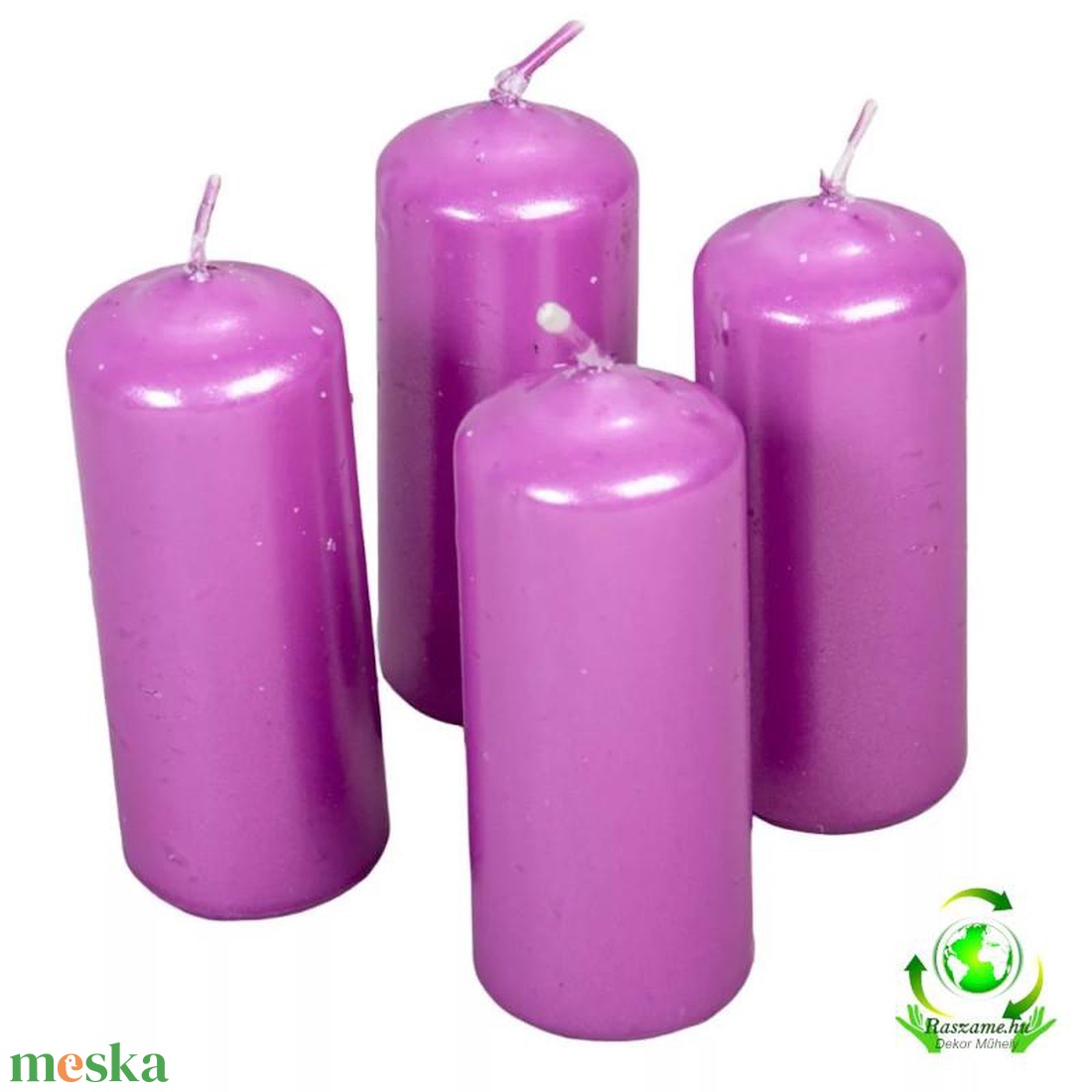 Metál henger gyertya szett 40x100mm - ciklámen - kellékek & szerszámok - dekorációs kellékek - dekorációs gyertya - Meska.hu Metál henger gyertya szett 40x100mm - ciklámen - kellékek & szerszámok - dekorációs kellékek - dekorációs gyertya - Meska.hu