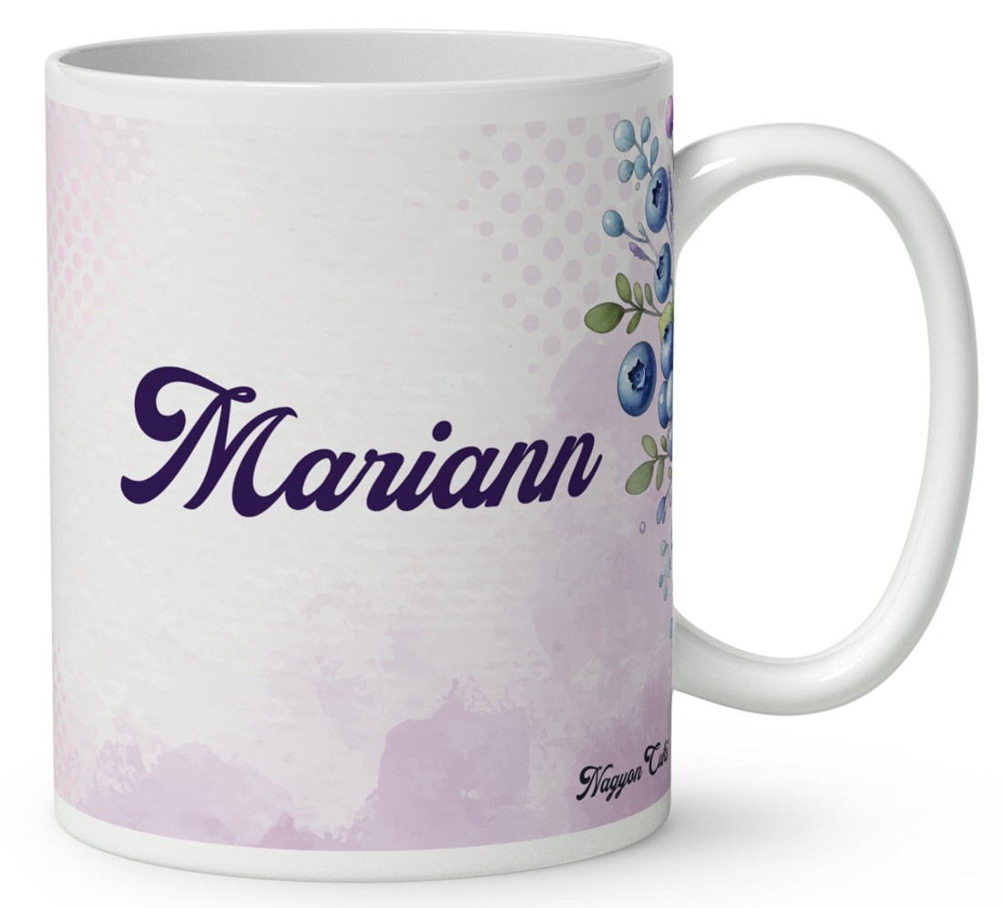 Névvel kérhető - Édes Áfonyás manó mintás bögre - otthon & életmód - konyhafelszerelés, tálalás - tálalás - bögre & csésze - Meska.hu