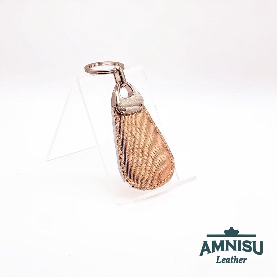 Rosegold mintás csepp alakú swarovski köves kulcstartó H2015 - táska & tok - kulcstartó & táskadísz - kulcstartó - Meska.hu