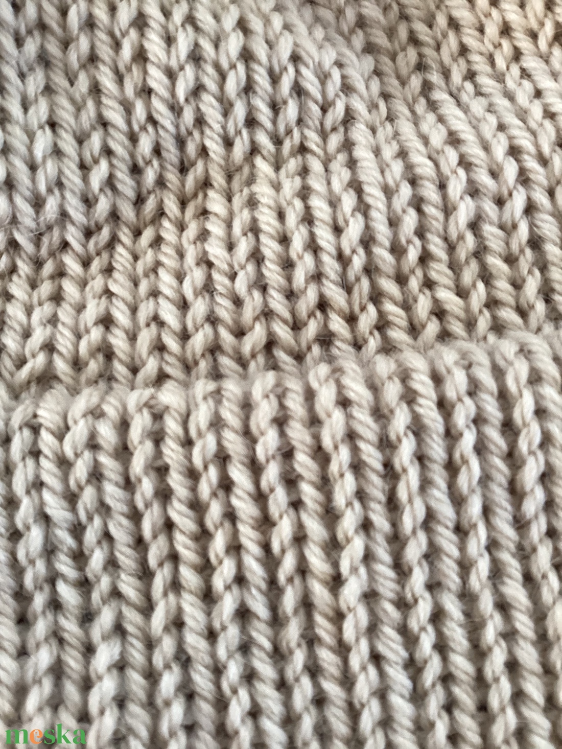 Bézs Kötött Merino Gyapjú Sapka levehetö pompommal - ruha & divat - sál, sapka, kendő - sapka - Meska.hu Bézs Kötött Merino Gyapjú Sapka levehetö pompommal - ruha & divat - sál, sapka, kendő - sapka - Meska.hu