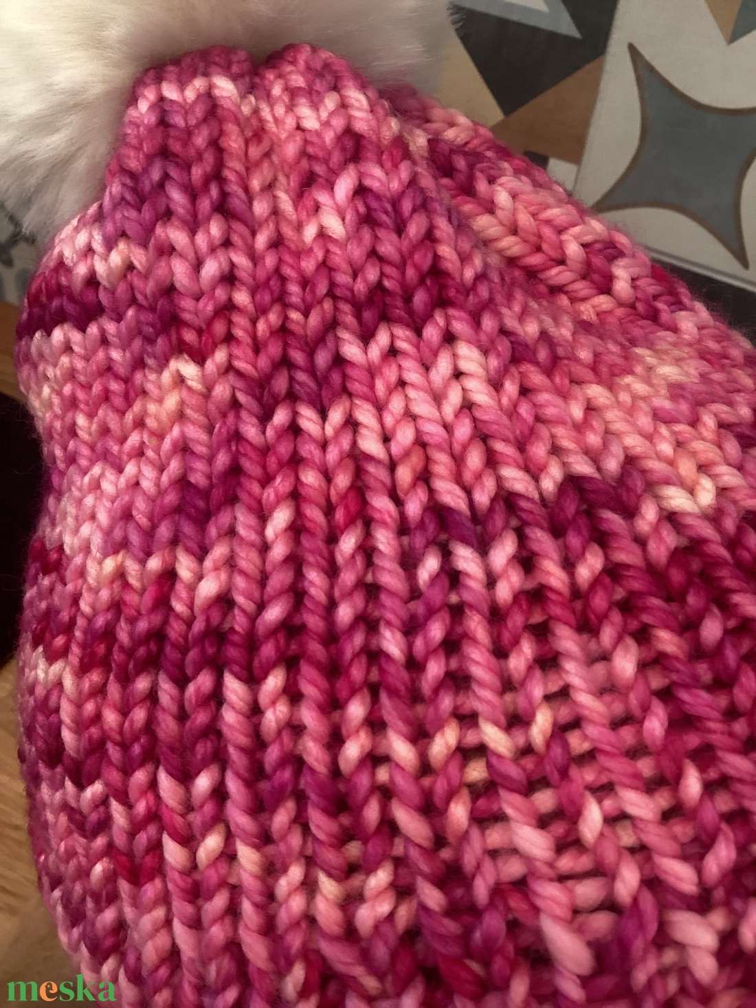 Pink mályva kézzel festett, Kötött EGYED I Merino Gyapjú Sapka levehetö Fehérvári pompommal - ruha & divat - sál, sapka, kendő - sapka - Meska.hu Pink mályva kézzel festett, Kötött EGYED I Merino Gyapjú Sapka levehetö Fehérvári pompommal - ruha & divat - sál, sapka, kendő - sapka - Meska.hu