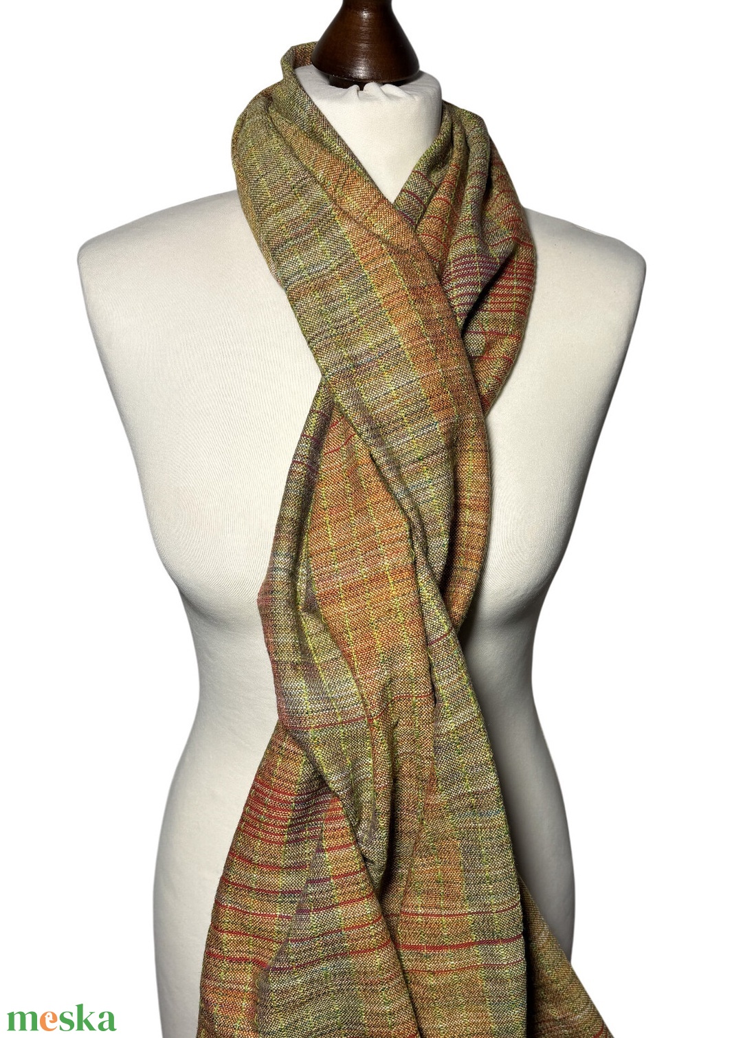 Kézzel szőtt Klasszikus Merinó Kendő - ruha & divat - sál, sapka, kendő - kendő - Meska.hu