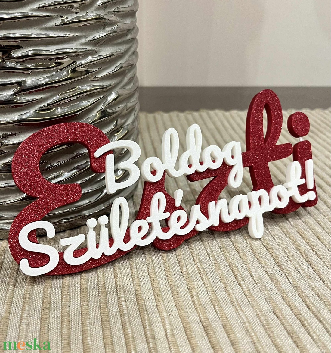 Névre szóló születésnapi beszúró, dísztábla - otthon & életmód - dekoráció - fali és függő dekoráció - felirat - Meska.hu