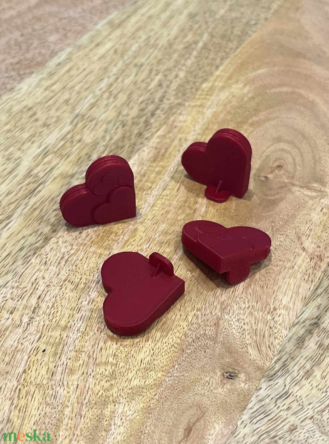 Szív alakú fényképtartó - otthon & életmód - dekoráció - kép & falikép - képkeret - Meska.hu