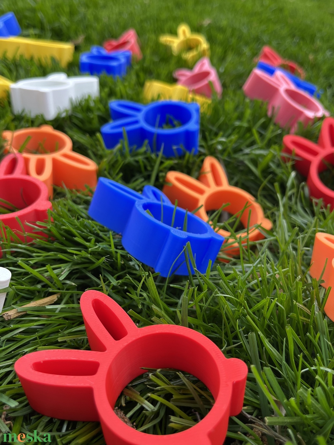 Húsvéti szalvétagyűrű - Nyuszi - otthon & életmód - konyhafelszerelés, tálalás - tálalás - szalvétatartó, szalvétagyűrű - Meska.hu