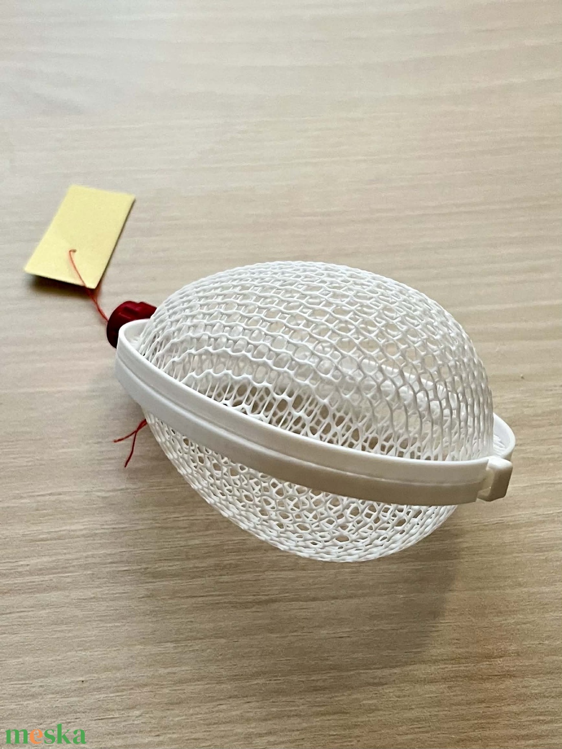 Hálómintás csokoládé tartó - Tojás - ünnepi díszek, dekorációk - húsvéti díszek és dekorációk - húsvéti ajándékátadó - Meska.hu