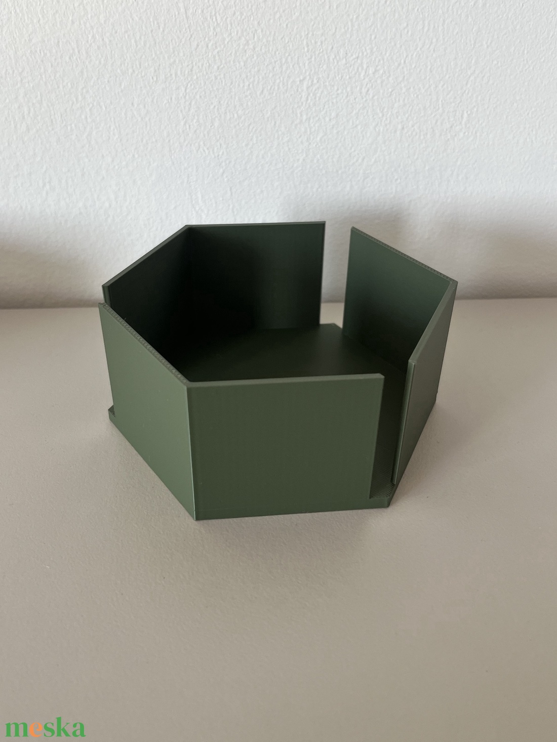 Hexagon Kumiko poháralátét szett � 4 db + tartó - otthon & életmód - tárolás & rendszerezés - asztali telefontartó - Meska.hu