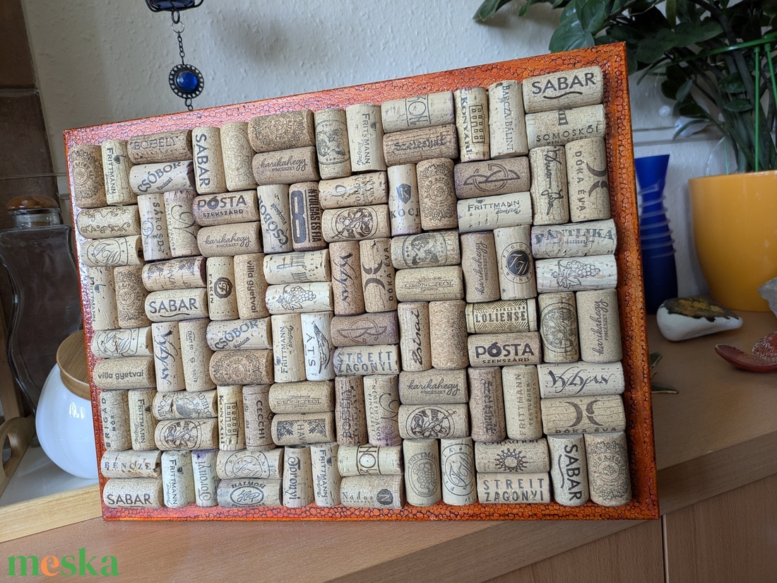 Parafadugós tábla, saját kézzel égetett, festett keretben - otthon & életmód - dekoráció - kép & falikép - táblakép - Meska.hu