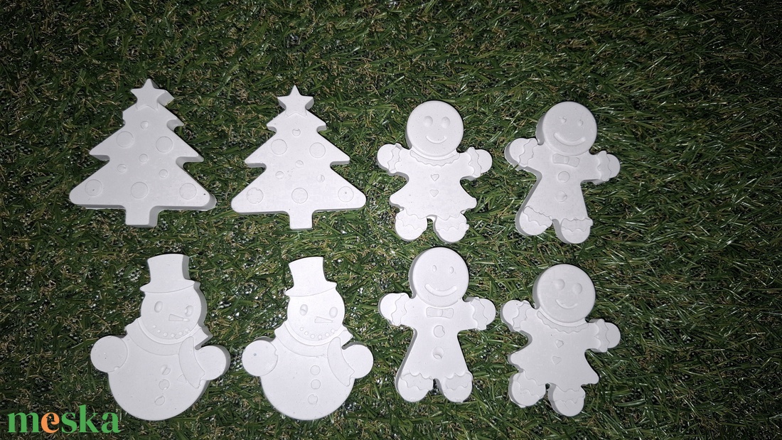 Karácsonyi festhető gipsz figura csomag 8 db - diy (csináld magad) - egységcsomag - Meska.hu Karácsonyi festhető gipsz figura csomag 8 db - diy (csináld magad) - egységcsomag - Meska.hu