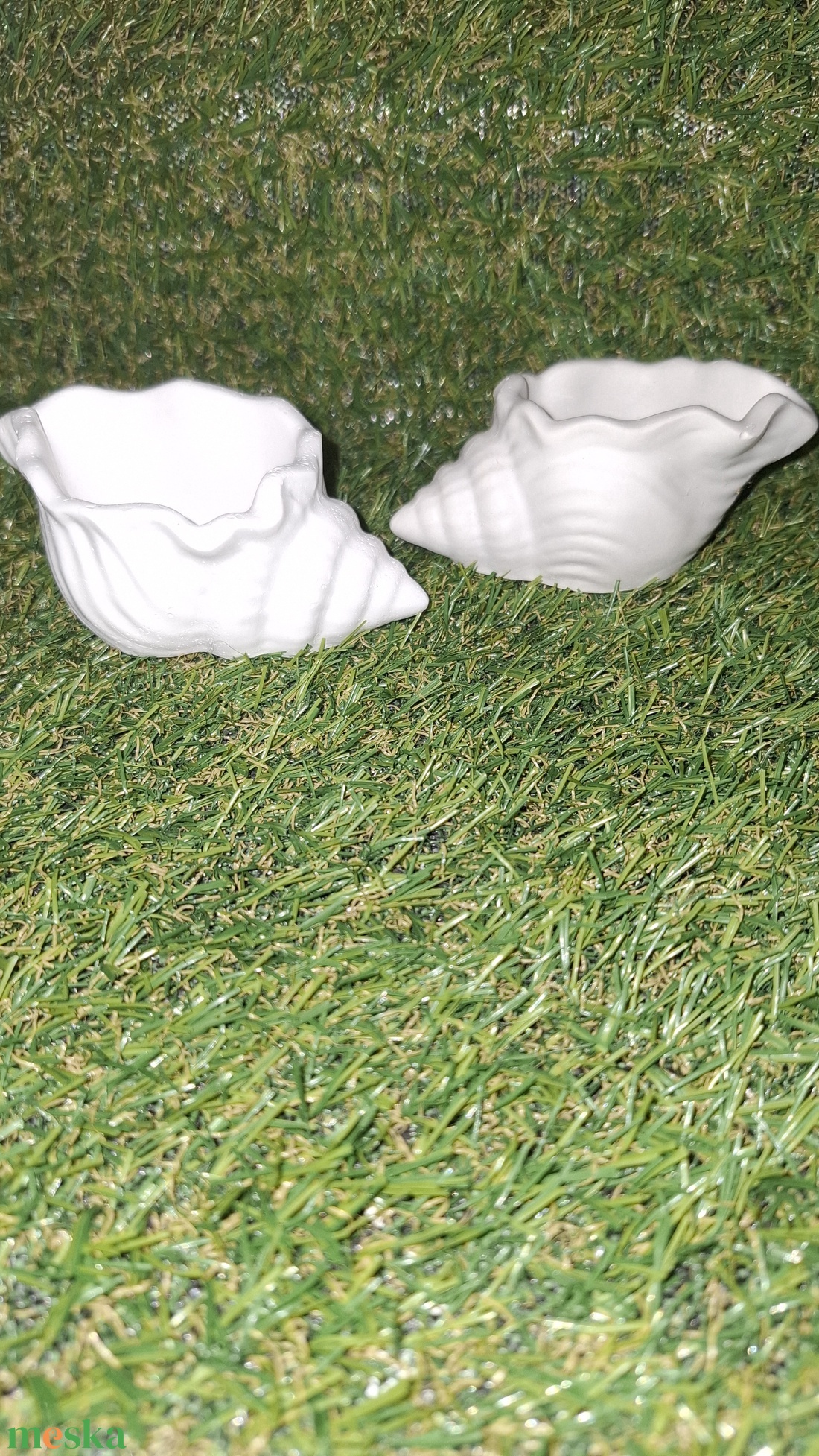Festhető gipsz figura - kagyló - diy (csináld magad) - egységcsomag - Meska.hu