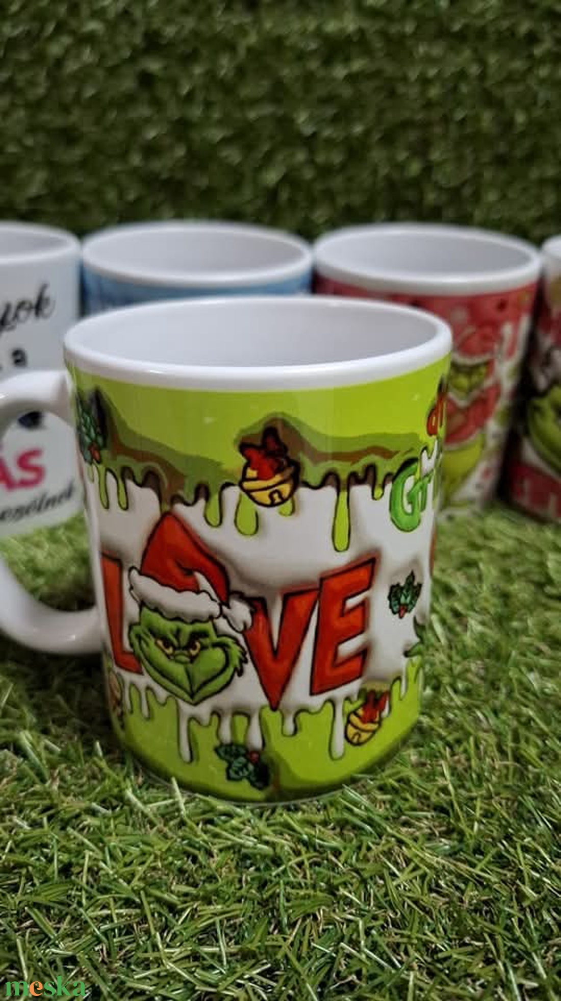 Egyedi feliratos bögre - Grinch - otthon & életmód - konyhafelszerelés, tálalás - tálalás - bögre & csésze - Meska.hu Egyedi feliratos bögre - Grinch - otthon & életmód - konyhafelszerelés, tálalás - tálalás - bögre & csésze - Meska.hu
