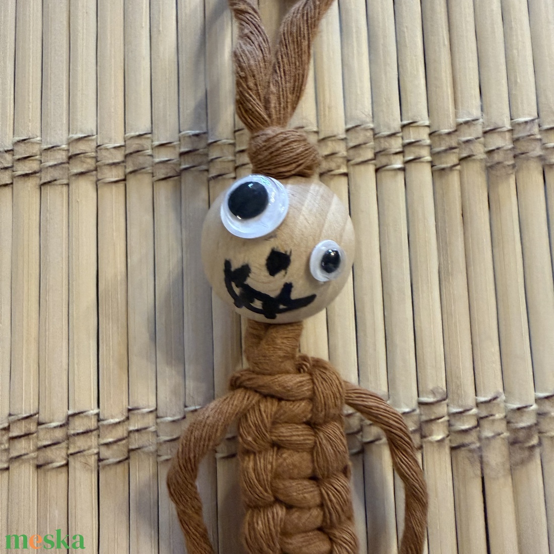 Zombi makramé - otthon & életmód - dekoráció - halloween - halloweeni figurák - Meska.hu Zombi makramé - otthon & életmód - dekoráció - halloween - halloweeni figurák - Meska.hu