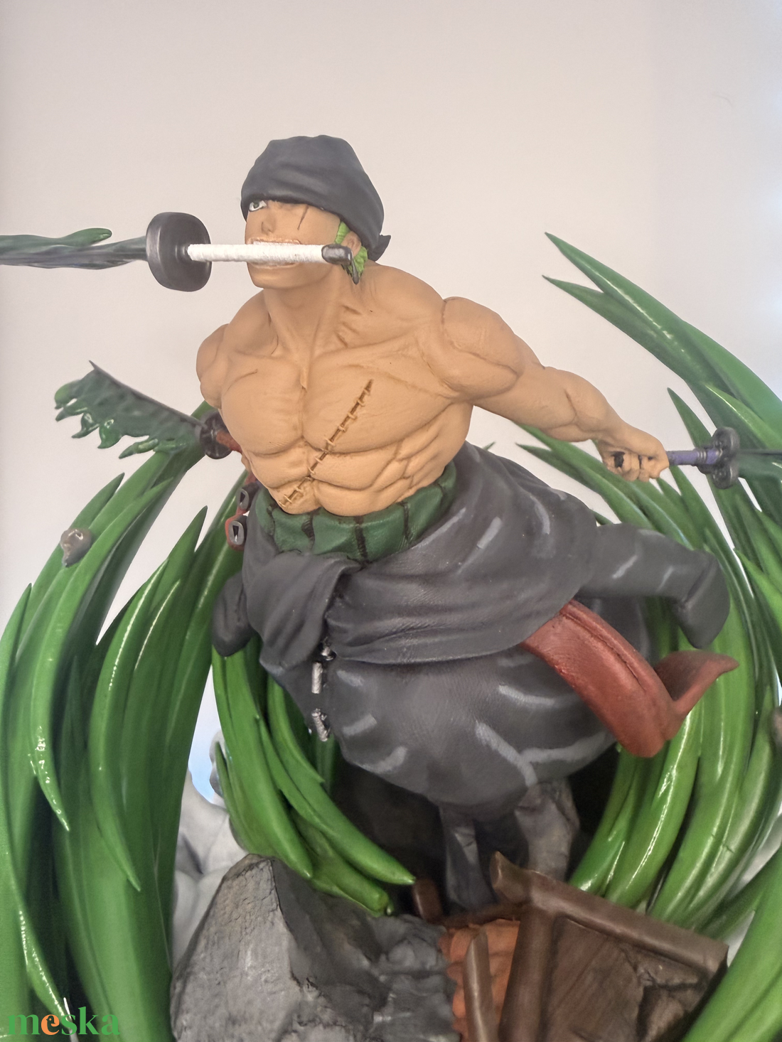 Roronoa Zoro � King of Hell Diorama - One Piece - otthon & életmód - dekoráció - dekoratív figurák és szobrok - Meska.hu