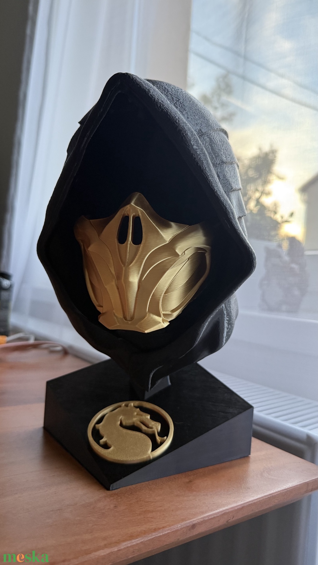 Mortal Kombat Scorpion szobor - otthon & életmód - dekoráció - dekoratív figurák és szobrok - Meska.hu
