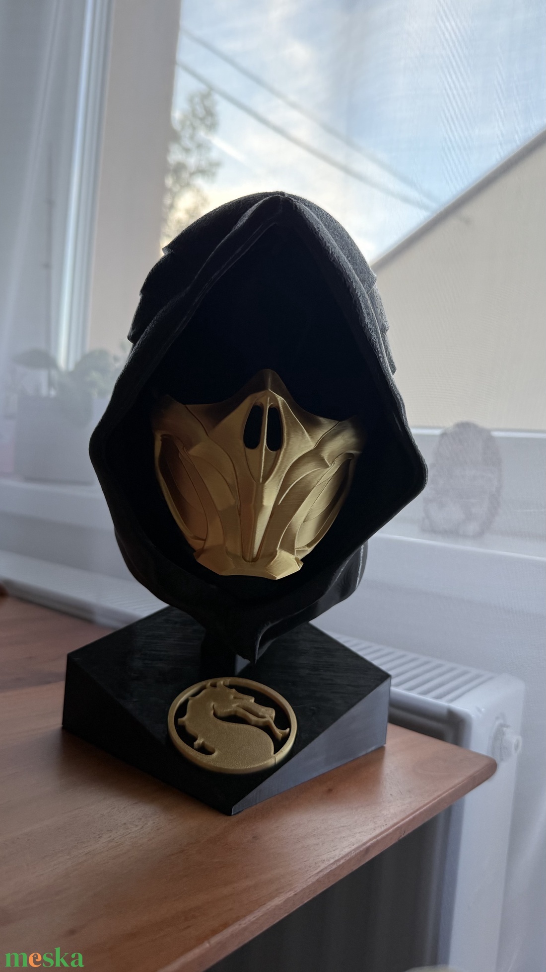 Mortal Kombat Scorpion szobor - otthon & életmód - dekoráció - dekoratív figurák és szobrok - Meska.hu