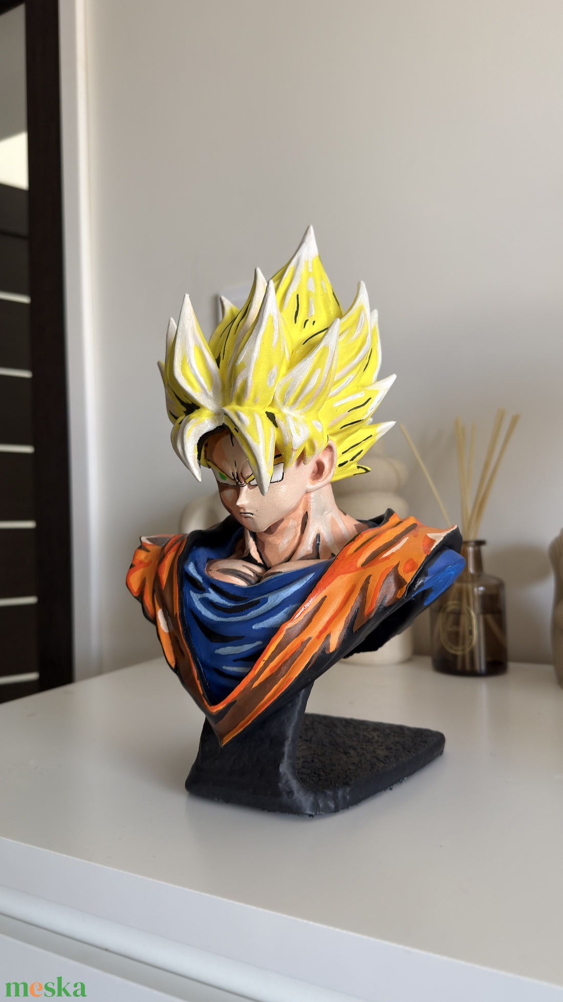 Dragon Ball Goku mellszobor - otthon & életmód - dekoráció - dekoratív figurák és szobrok - Meska.hu