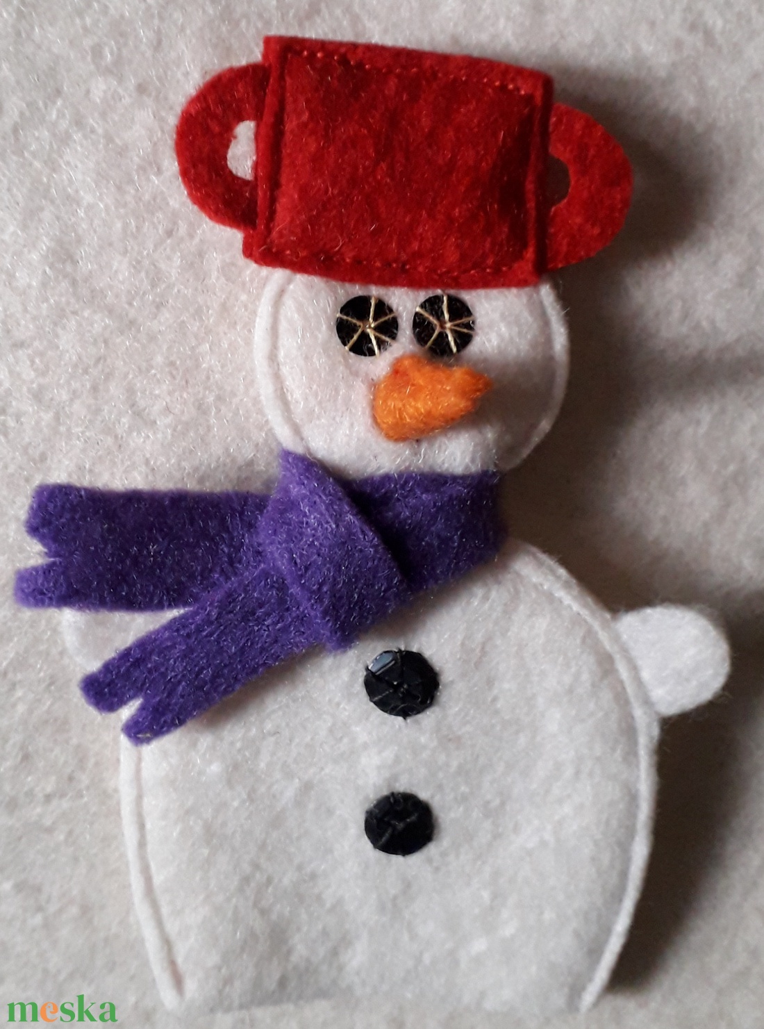 ujjbáb Hóember - játék & sport - bábok - ujjbáb - Meska.hu ujjbáb Hóember - játék & sport - bábok - ujjbáb - Meska.hu