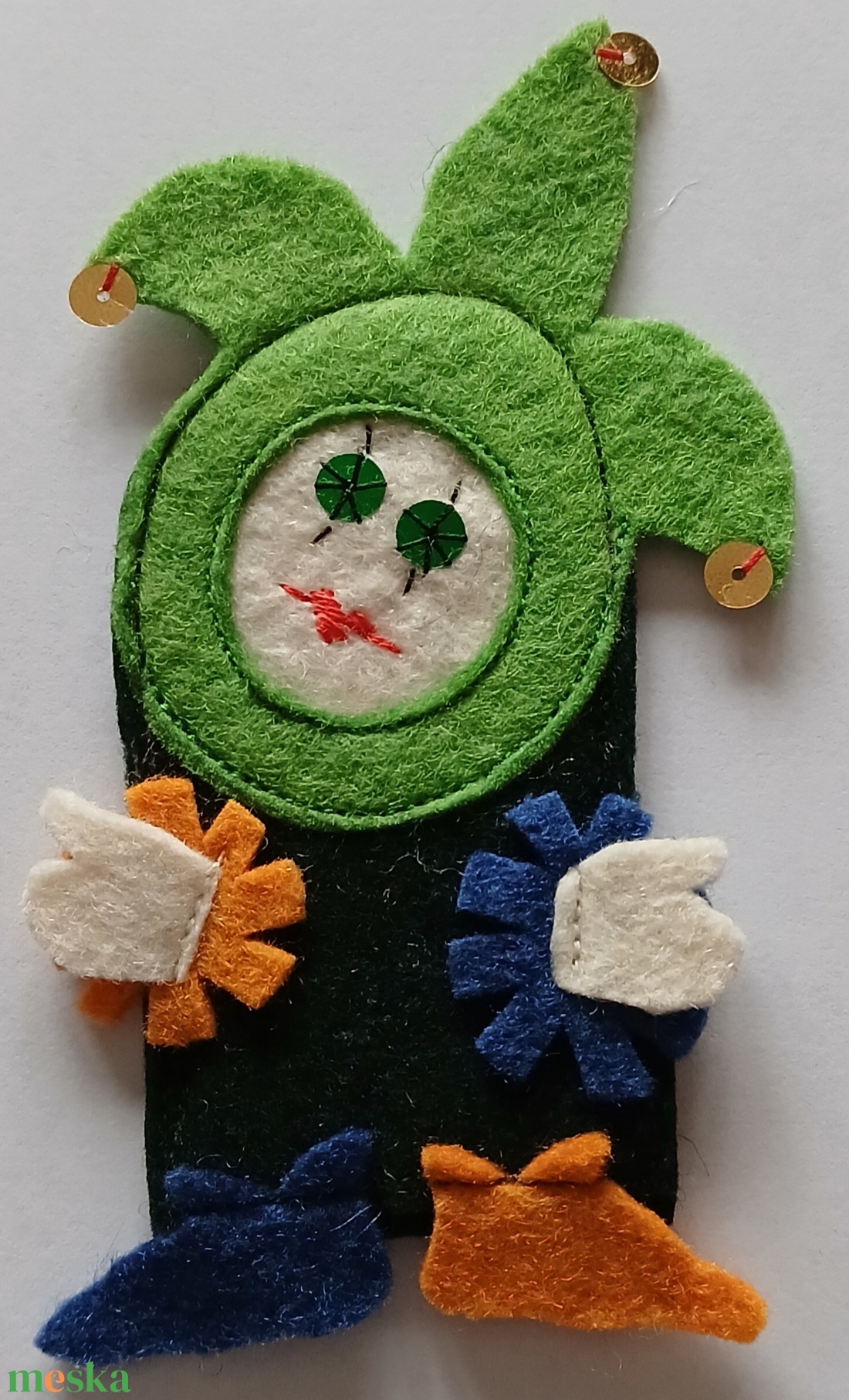 ujjbáb udvari bolond - játék & sport - bábok - ujjbáb - Meska.hu