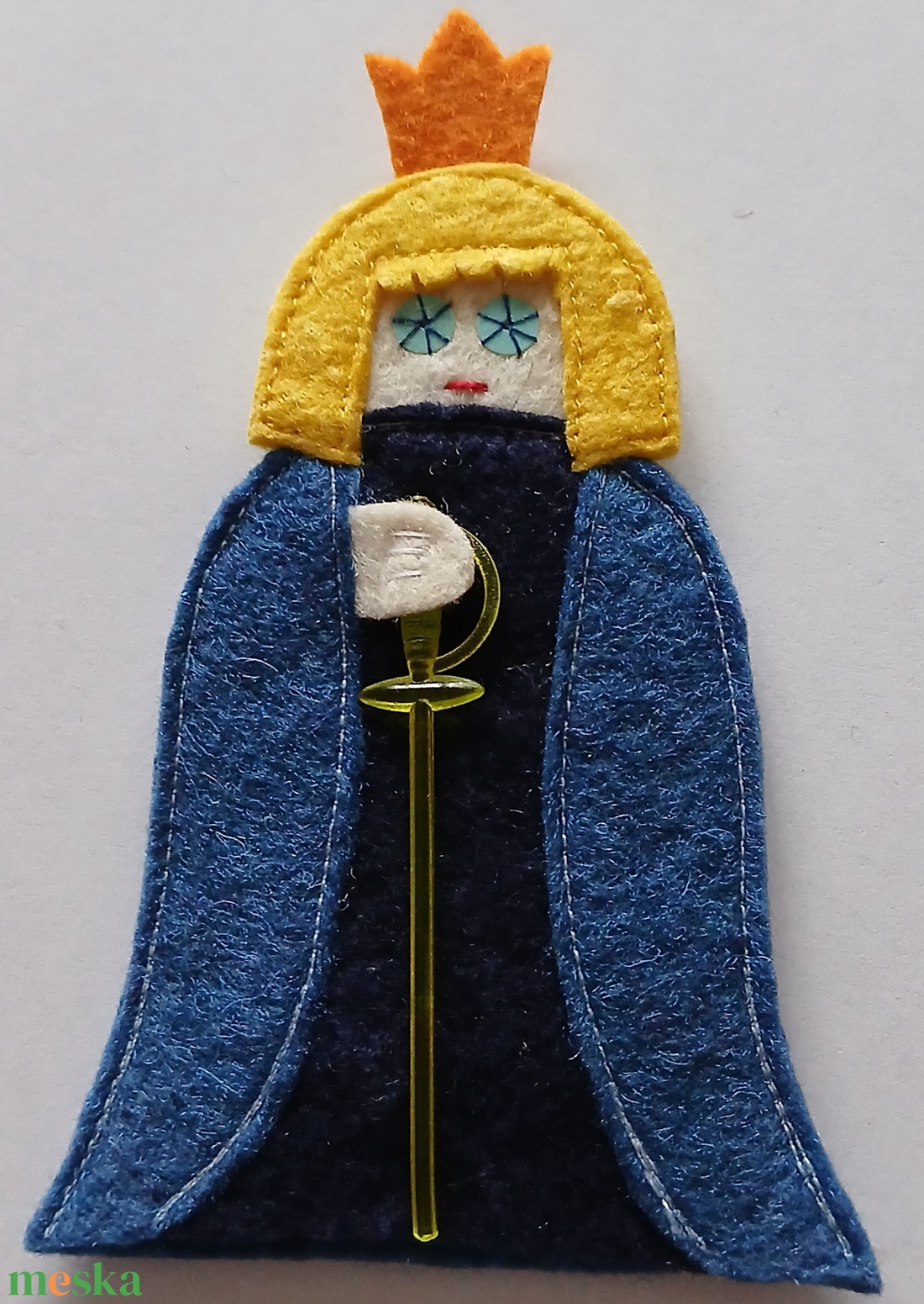 Ujjbáb királylány és királyfi - játék & sport - bábok - ujjbáb - Meska.hu