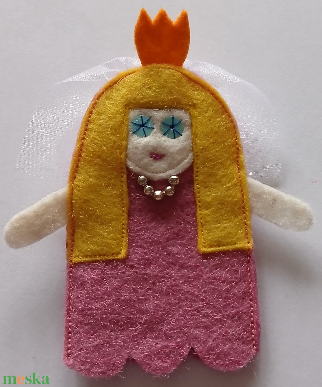 Ujjbáb királylány és királyfi - játék & sport - bábok - ujjbáb - Meska.hu