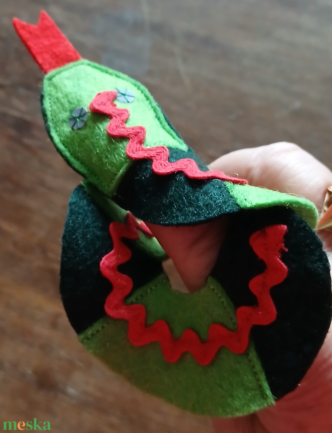 ujjbáb kígyó - játék & sport - bábok - ujjbáb - Meska.hu