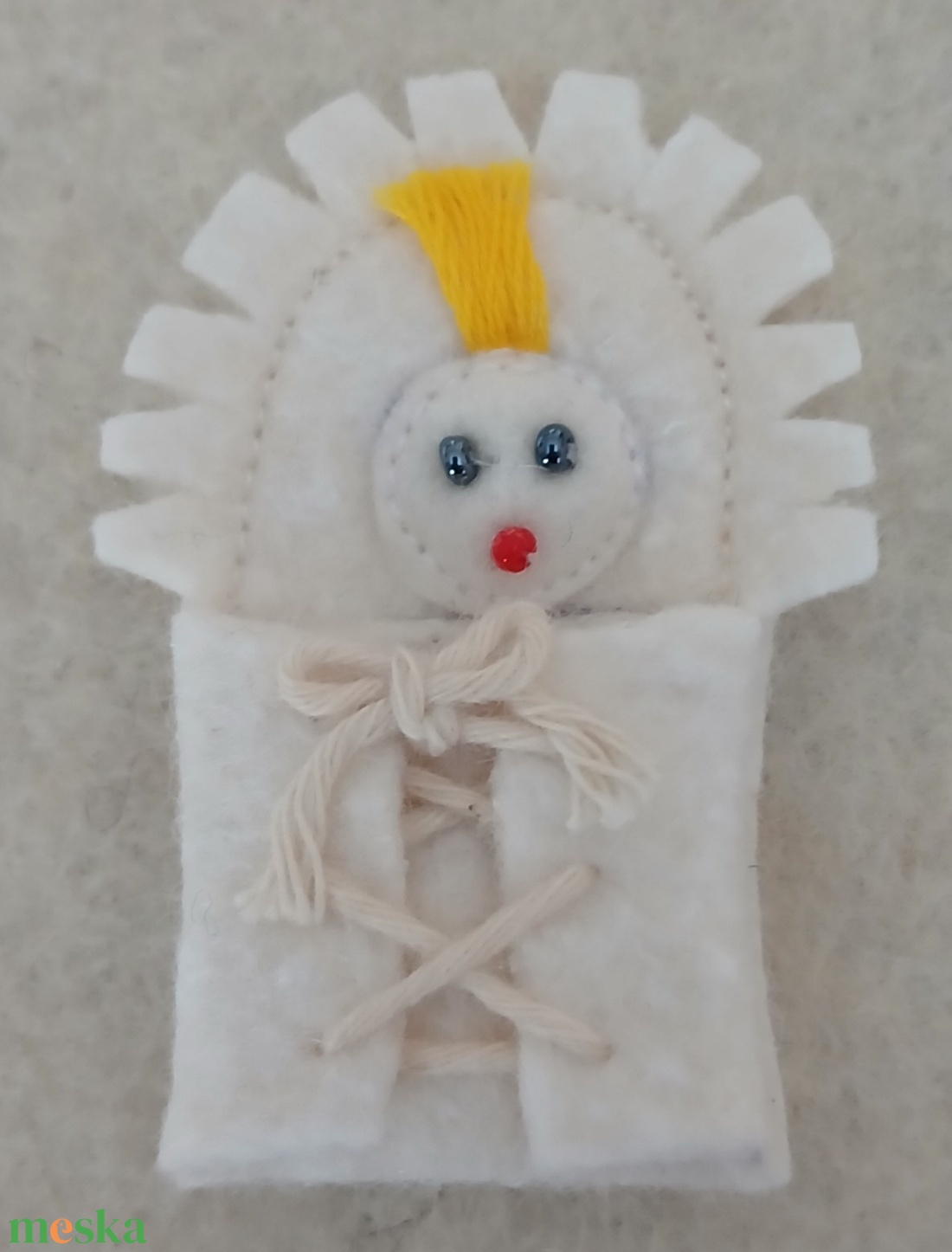 Ujjbábok Menyasszony Vőlegény - játék & sport - bábok - ujjbáb - Meska.hu