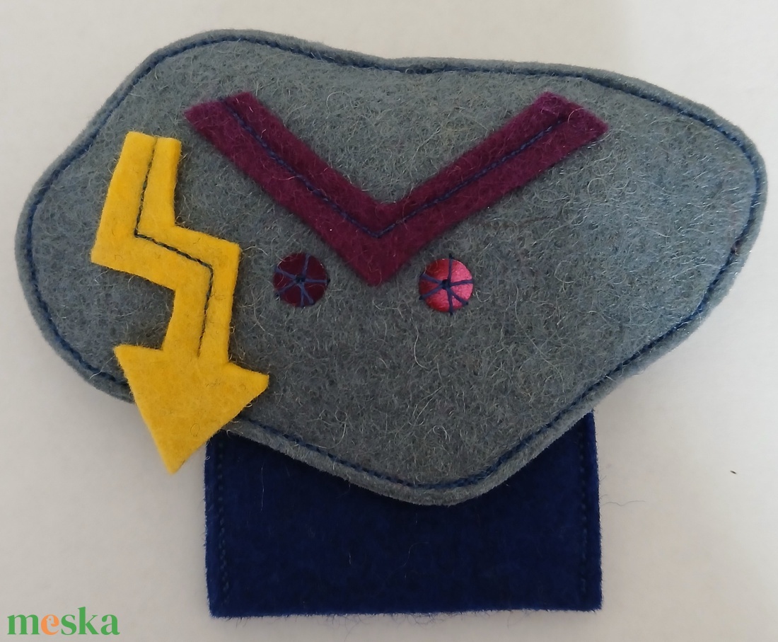 ujjbáb Viharfelhő - játék & sport - bábok - ujjbáb - Meska.hu