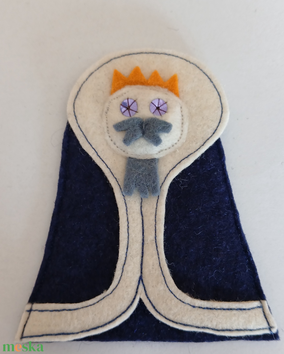 ujjbábok  Királynő és király - játék & sport - bábok - ujjbáb - Meska.hu