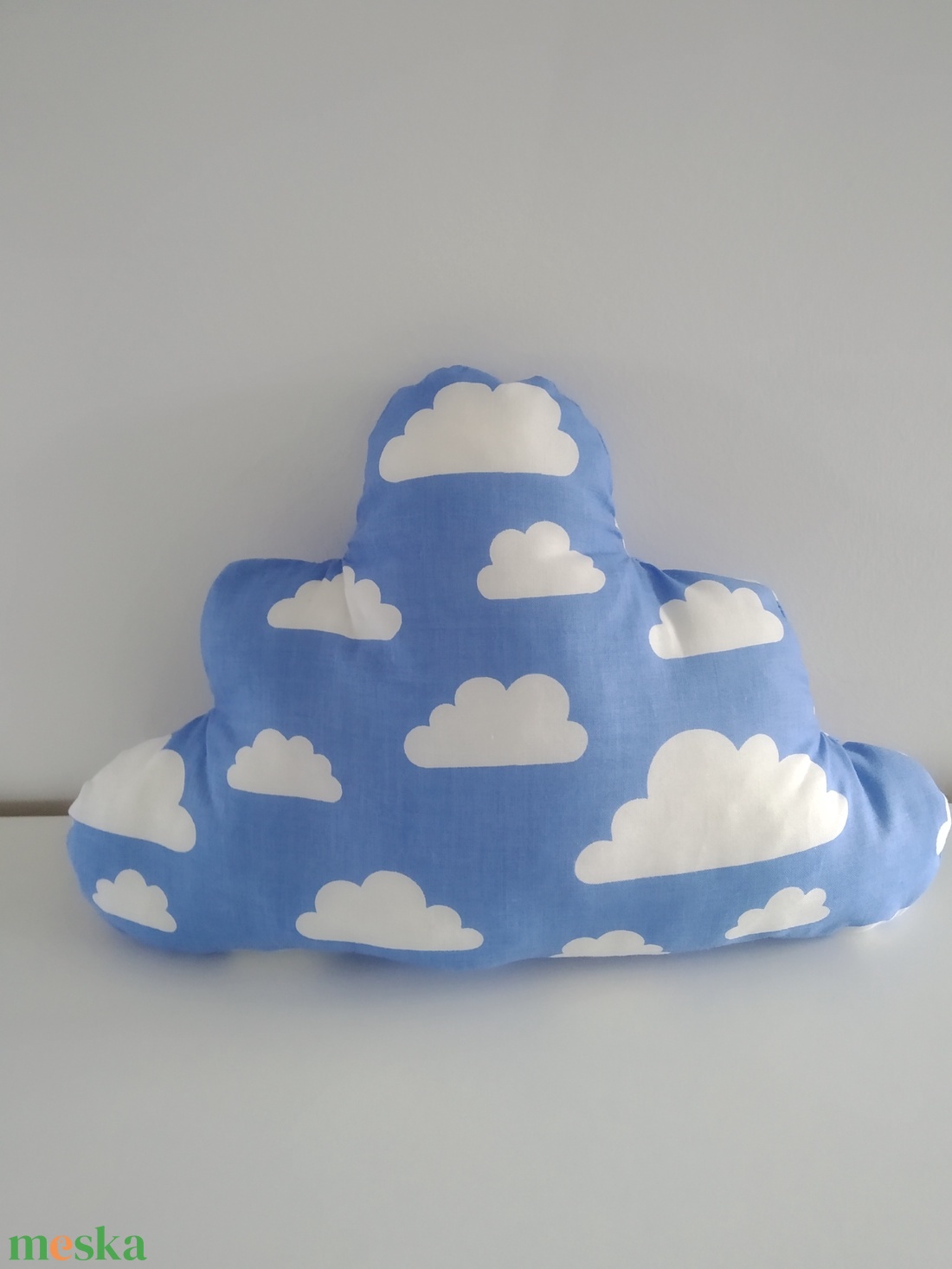 Felhő párna - felhőpárna - Felhő alakú párna - Felhő mintás - Felhő formájú párna - forma párna - figura párna  - otthon & lakás - babaszoba, gyerekszoba - gyerek díszpárna - Meska.hu