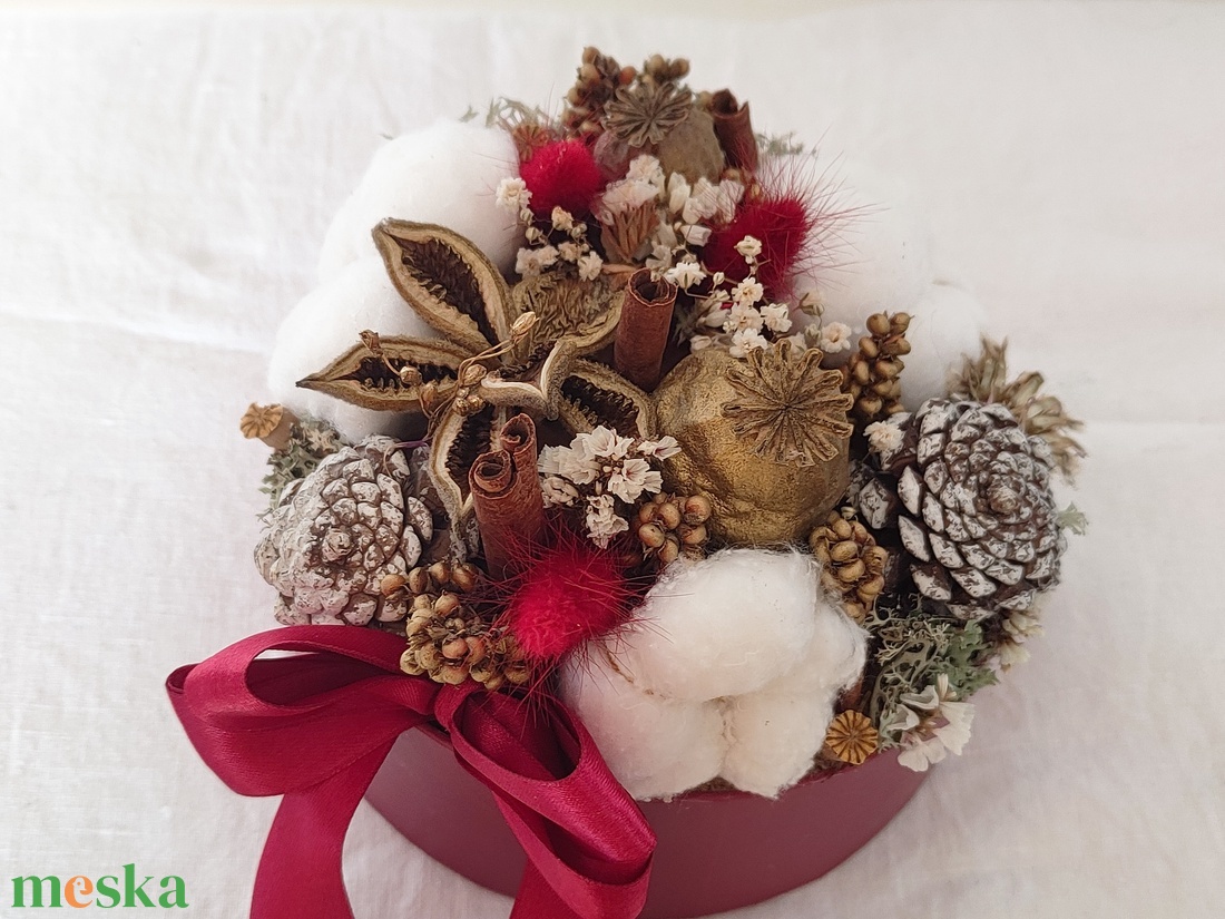 Adventi díszdoboz termésekkel, száraz virágokkal - tartós karácsonyi asztaldísz - karácsonyi ajándék doboz- ajándékdoboz - karácsony - karácsonyi lakásdekoráció - karácsonyi lakásdíszek - Meska.hu Adventi díszdoboz termésekkel, száraz virágokkal - tartós karácsonyi asztaldísz - karácsonyi ajándék doboz- ajándékdoboz - karácsony - karácsonyi lakásdekoráció - karácsonyi lakásdíszek - Meska.hu