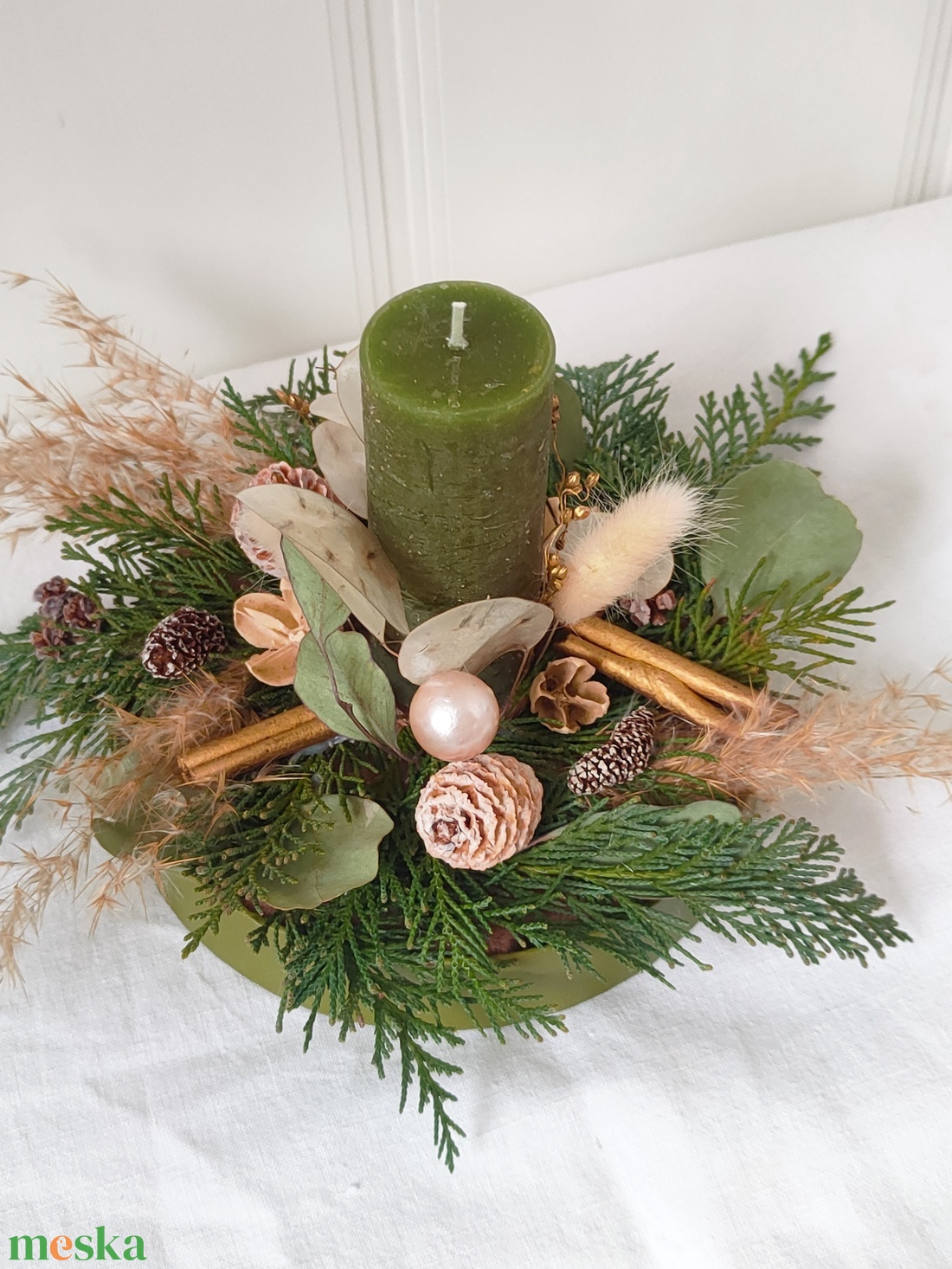 Adventi asztaldísz termésekkel, száraz növényekkel- karácsonyi asztaldísz - adventi koszorú természetes stílusban- natúr - karácsony - adventi díszek - adventi asztaldísz - Meska.hu Adventi asztaldísz termésekkel, száraz növényekkel- karácsonyi asztaldísz - adventi koszorú természetes stílusban- natúr - karácsony - adventi díszek - adventi asztaldísz - Meska.hu