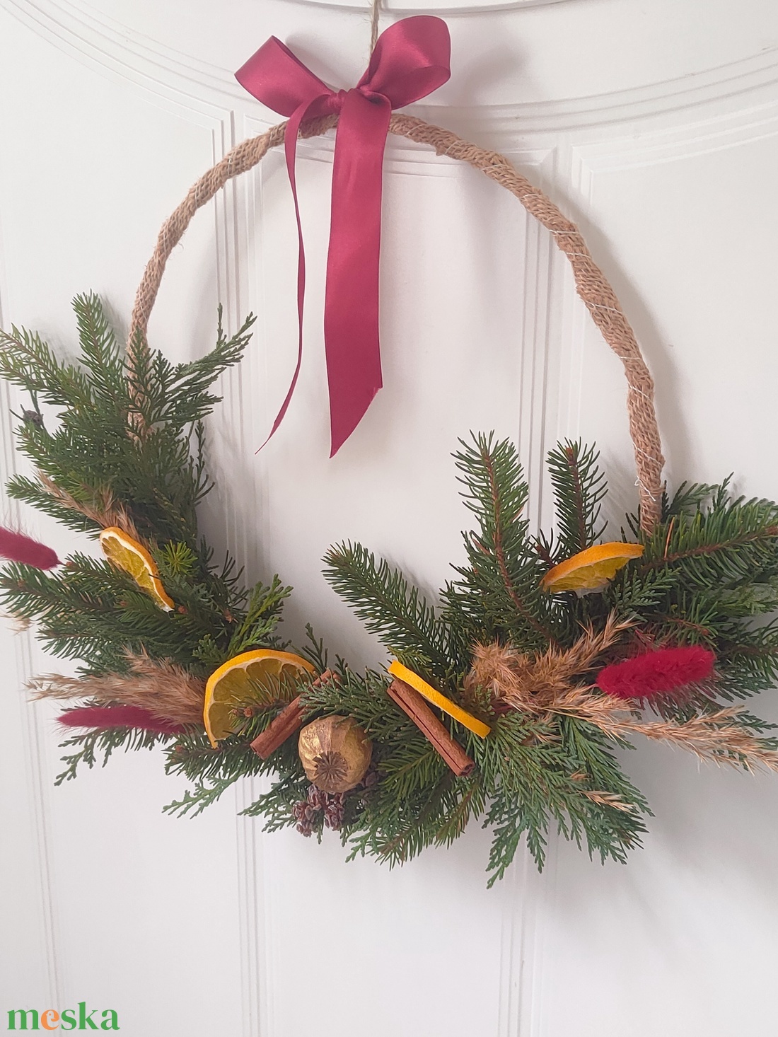 Adventi kopogtató élő fenyő, tuja felhasználásával - karácsonyi koszorú élő növénnyel - Ajtódísz termésekkel - natúr - karácsony - adventi díszek - adventi ajtódísz - Meska.hu Adventi kopogtató élő fenyő, tuja felhasználásával - karácsonyi koszorú élő növénnyel - Ajtódísz termésekkel - natúr - karácsony - adventi díszek - adventi ajtódísz - Meska.hu