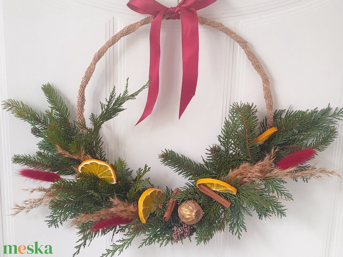 Adventi kopogtató élő fenyő, tuja felhasználásával - karácsonyi koszorú élő növénnyel - Ajtódísz termésekkel - natúr - karácsony - adventi díszek - adventi ajtódísz - Meska.hu Adventi kopogtató élő fenyő, tuja felhasználásával - karácsonyi koszorú élő növénnyel - Ajtódísz termésekkel - natúr - karácsony - adventi díszek - adventi ajtódísz - Meska.hu