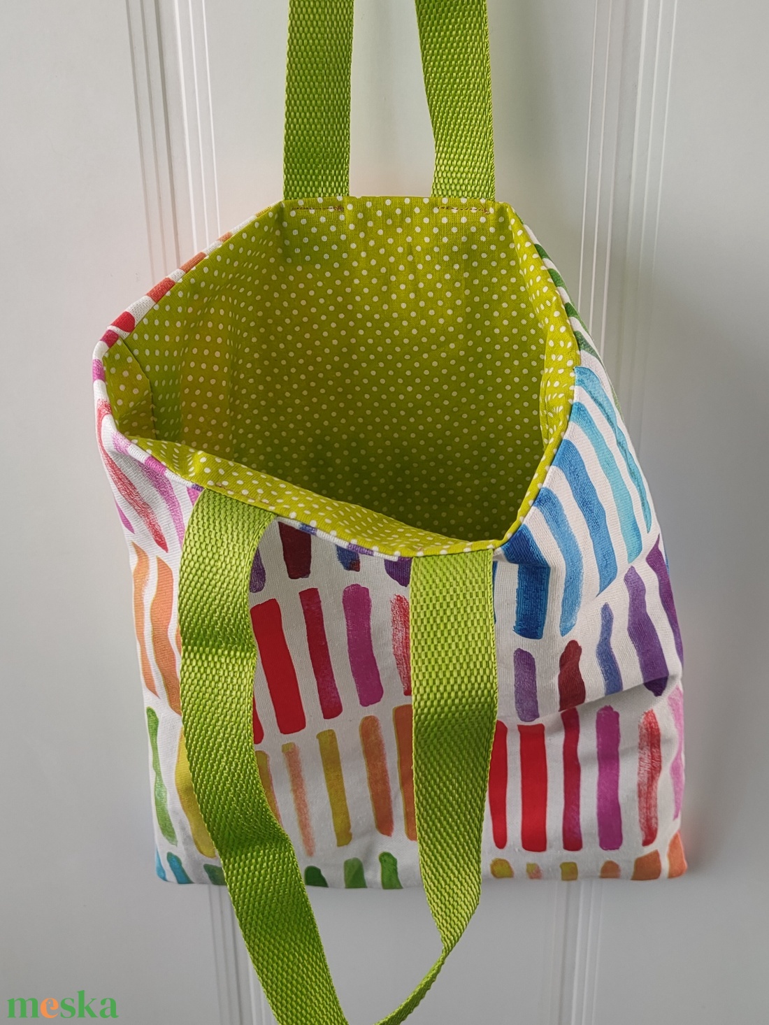Szivárványos Shopper - Bevásárló táska - szivárvány csíkos táska - Ökotáska - Textil táska - tote bag - táska & tok - bevásárlás & shopper táska - shopper, textiltáska, szatyor - Meska.hu Szivárványos Shopper - Bevásárló táska - szivárvány csíkos táska - Ökotáska - Textil táska - tote bag - táska & tok - bevásárlás & shopper táska - shopper, textiltáska, szatyor - Meska.hu