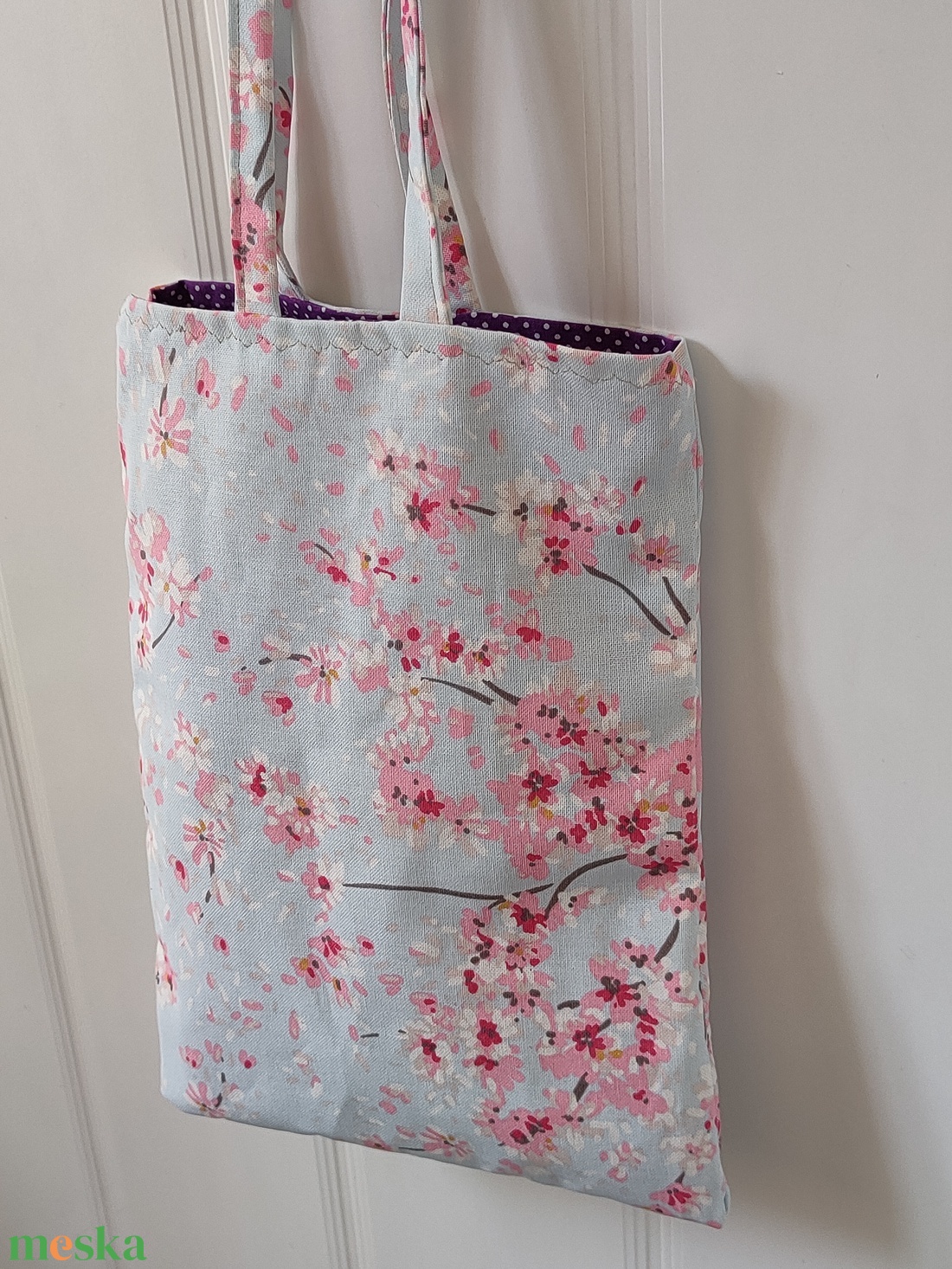 Cseresznyevirágos Shopper - Bevásárló táska - cseresznye virágos vászontáska - Ökotáska - Textil táska - tote bag - táska & tok - bevásárlás & shopper táska - shopper, textiltáska, szatyor - Meska.hu Cseresznyevirágos Shopper - Bevásárló táska - cseresznye virágos vászontáska - Ökotáska - Textil táska - tote bag - táska & tok - bevásárlás & shopper táska - shopper, textiltáska, szatyor - Meska.hu