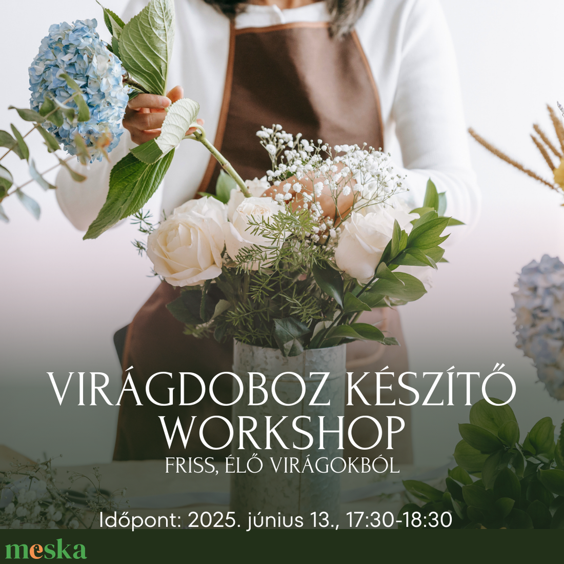 Virágdoboz Készítő Workshop - Friss, élő virágokból - diy (csináld magad) - workshop & tanfolyam - Meska.hu Virágdoboz Készítő Workshop - Friss, élő virágokból - diy (csináld magad) - workshop & tanfolyam - Meska.hu