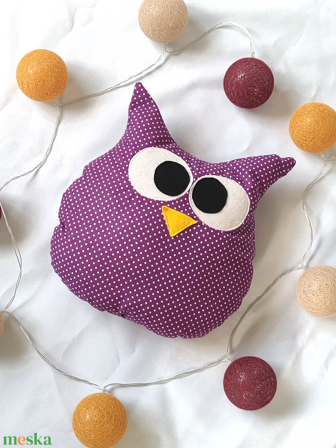 Pöttyös bagoly figura - bagoly párna - kispárna - baglyos párna - figurapárna - textil figura - gyerek párna - otthon & életmód - babaszoba, gyerekszoba - gyerek díszpárna - Meska.hu Pöttyös bagoly figura - bagoly párna - kispárna - baglyos párna - figurapárna - textil figura - gyerek párna - otthon & életmód - babaszoba, gyerekszoba - gyerek díszpárna - Meska.hu