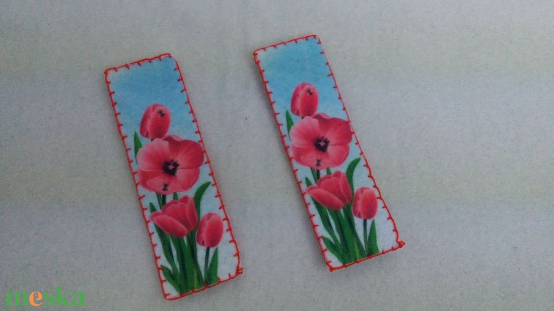 Piros tulipános könyvjelző - könyv & zene - könyvjelző - Meska.hu Piros tulipános könyvjelző - könyv & zene - könyvjelző - Meska.hu