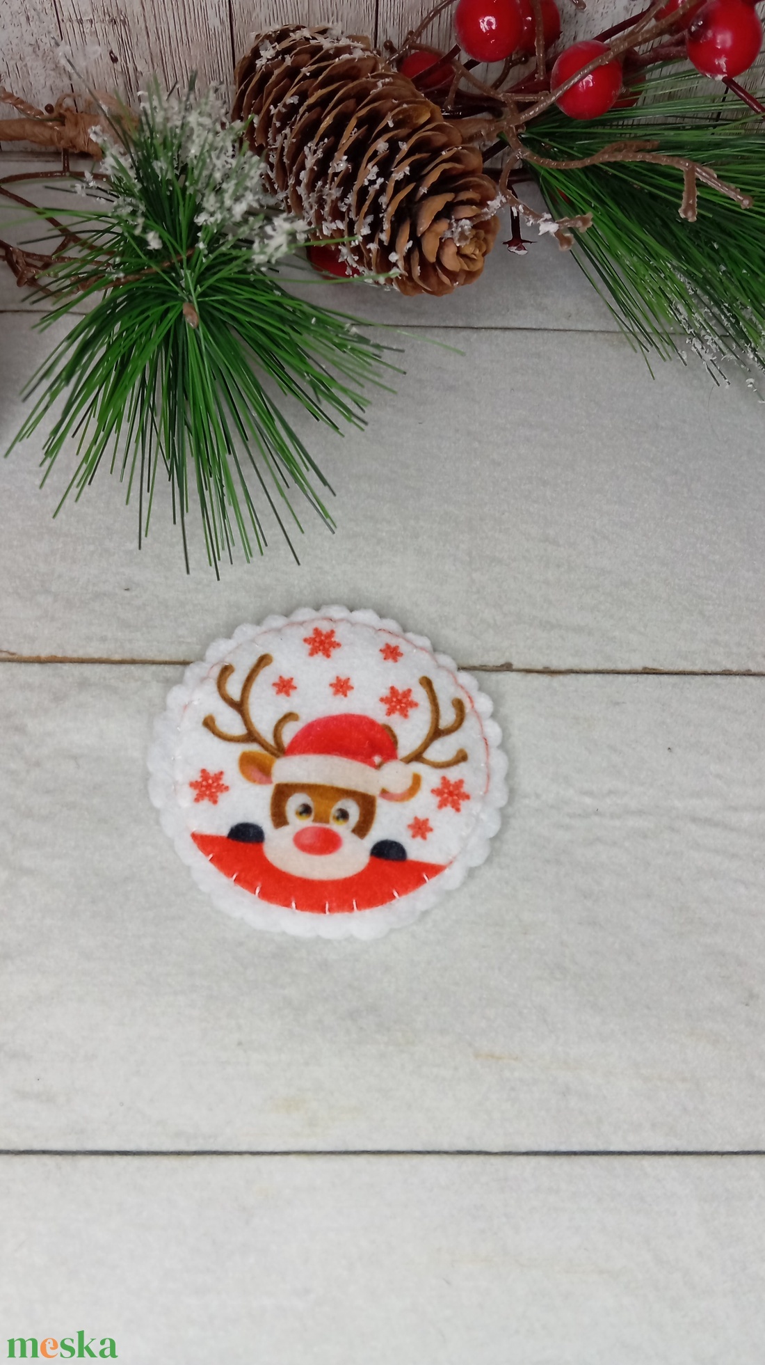 Rudolf szarvas-hűtőmágnes - karácsony - mikulás - mikulás ajándékok - Meska.hu Rudolf szarvas-hűtőmágnes - karácsony - mikulás - mikulás ajándékok - Meska.hu